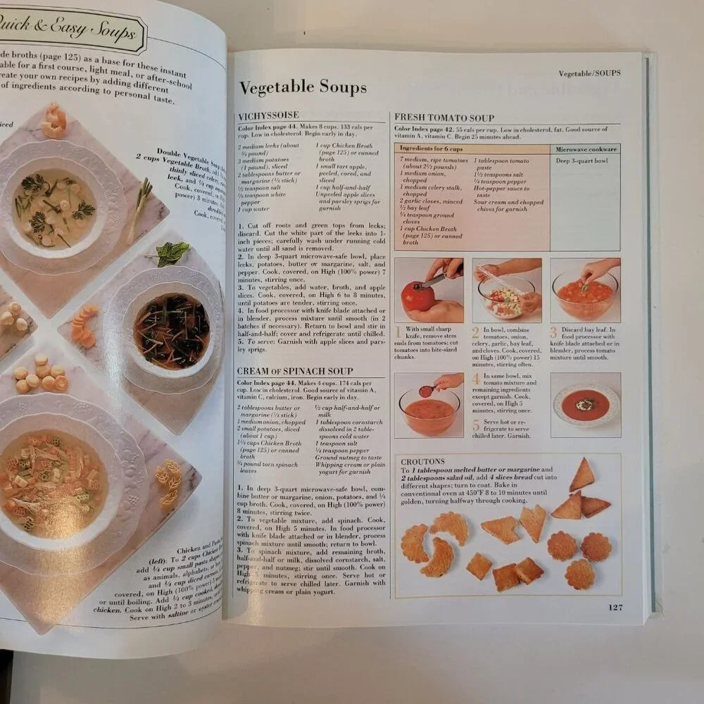 Set of 3 Hardcover Books Crisco Betty Crocker 4 in 1 Good Housekeeping Microwave